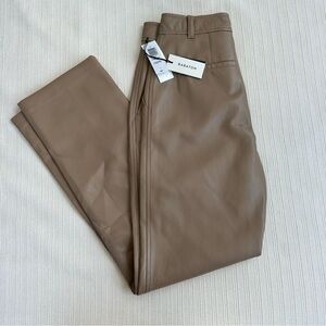 Aritzia Babaton Command Pants - Gold Camel